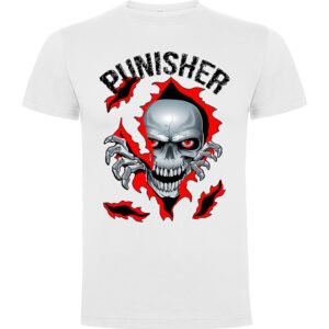 T-shirt Flamme Punisher