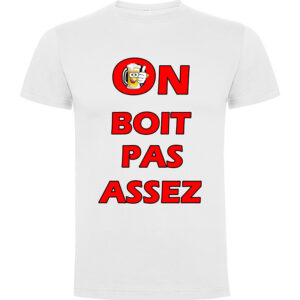 T-shirt On boit pas assez