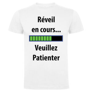 T-shirt Réveil en cours