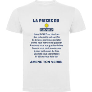 T-shirt Prière du Ricard