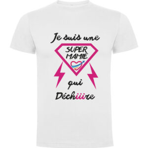 T-shirt Super mamie