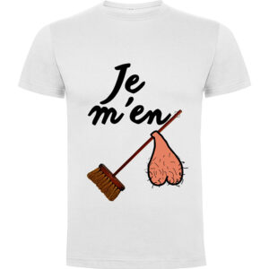 T-shirt Je m&rsquo;en balai