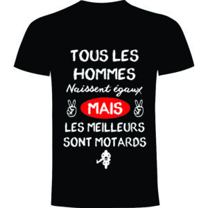 T-shirt Motards égaux