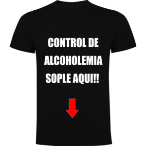 T-shirt Contrôle taux d&rsquo;alcool