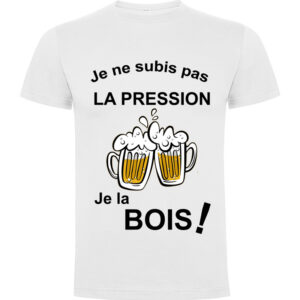Je ne subis pas la pression